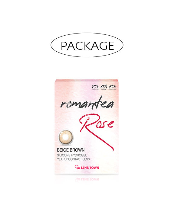 Romantea Rose Beige Brown - LENSTOWNUS