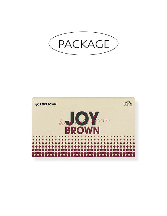 Joy Burgundy Brown - LENSTOWNUS