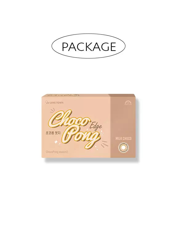 Chocopong Edge Milk Choco Colored Contacts