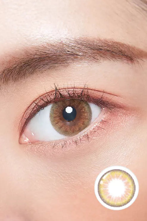 Retears Brown (2pcs / 3Months) Colored Contacts