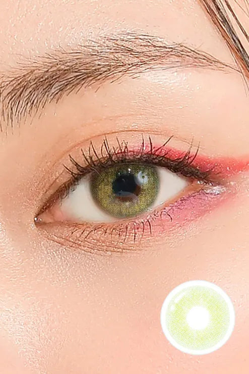 Romantea GangNam Green Colored Contacts