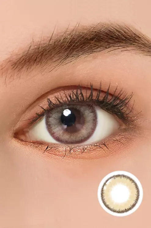 Romantea Rome Brown Colored Contacts