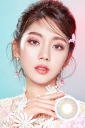  Tint Bling Unicorn Brown  (2pcs / Monthly) Colored Contacts