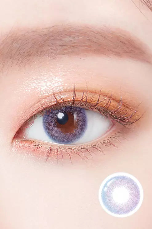 Tint Bling Unicorn Violet (2pcs / Monthly) Colored Contacts