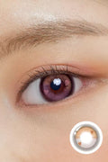 Hotto Hazel Choco (2pcs / Monthly) Colored Contacts