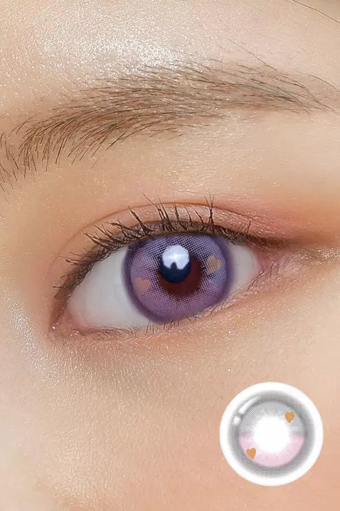 Hotto Strawberry Gray (2pcs / Monthly) Colored Contacts