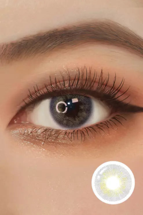 Romantea Venice Gray (2pcs / Monthly) Colored Contacts